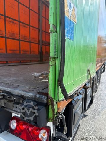 Semi-reboque aberto com lona SCHMITZ CARGOBULL SCB S3T STANDARD EDSCHA  VERZINKT