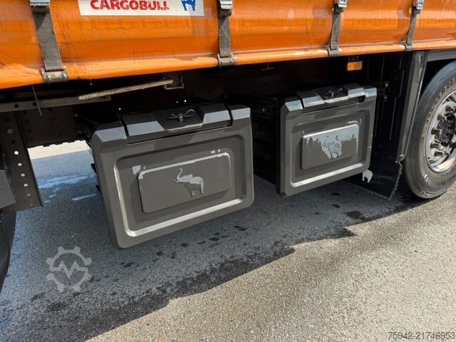 Semi-reboque aberto com lona SCHMITZ CARGOBULL SCB S3T STANDARD EDSCHA  VERZINKT