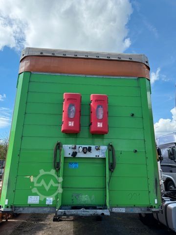 Semi-reboque aberto com lona SCHMITZ CARGOBULL SCB S3T STANDARD EDSCHA  VERZINKT