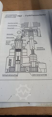 Multi-edge milling machine WITTE MKF 1001