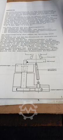Multi-edge milling machine WITTE MKF 1001