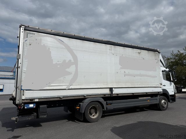 Valníkový nákladní automobil s plachtou MERCEDES-BENZ Atego 3 1224 LBW 1,5 AHK AUTOMATIK