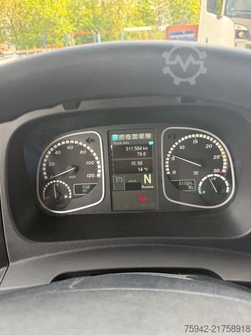 Valníkový nákladní automobil s plachtou MERCEDES-BENZ Atego 3 1224 LBW 1,5 AHK AUTOMATIK