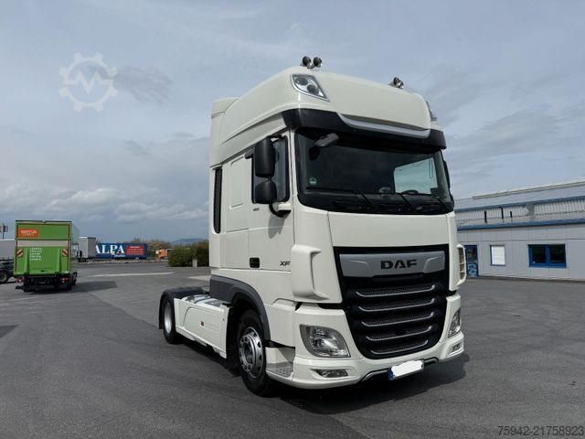 Standardní tahač DAF XF 480 SSC RETARDER 2 TANK 6e NAVI