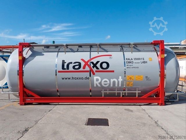 Tanksemitrailer  !!NEU !! CIMC 35m³ SWAP L4BH / MIETE + MIETKAUF