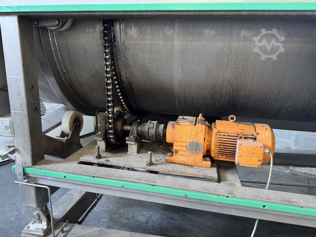 Vleesverwerkingsmachine Manfred Blind Coating tumbler, Type Spray Drum