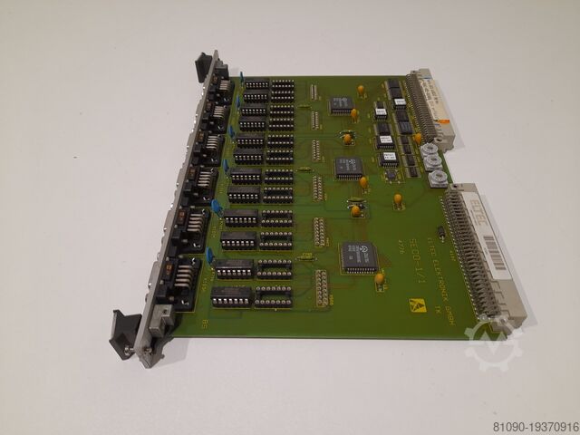 SECO 6XRS232 VME-BUS KAART HOMAG 