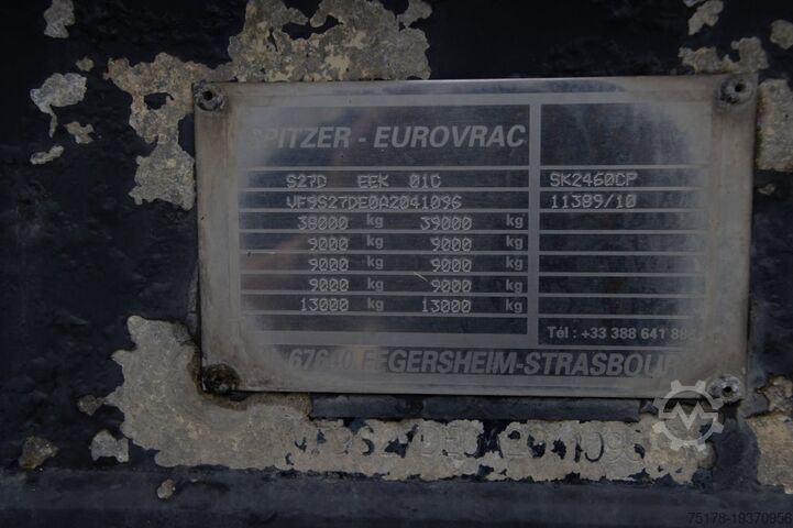 Silo SPITZER SILO EUROVRAC-SK 2460 60M³/5xCOMP