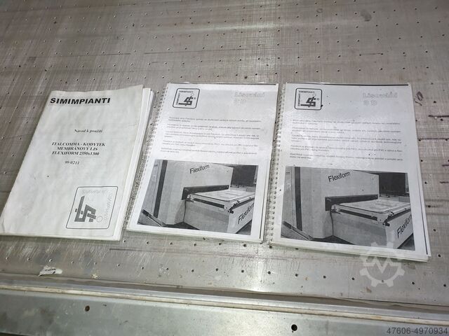 Vacuümpers | Dieptrekpers SIMIMPIANTI Flexiform 2350 x 1300