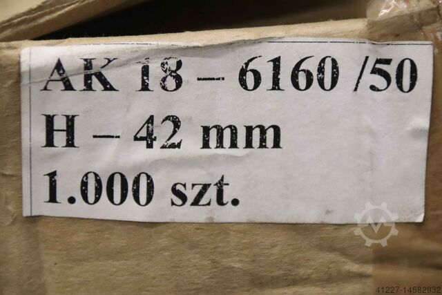 Eindklem zonnebevestiging 1000 stuks. unbekannt AK 18-6160/50 H-42 mm