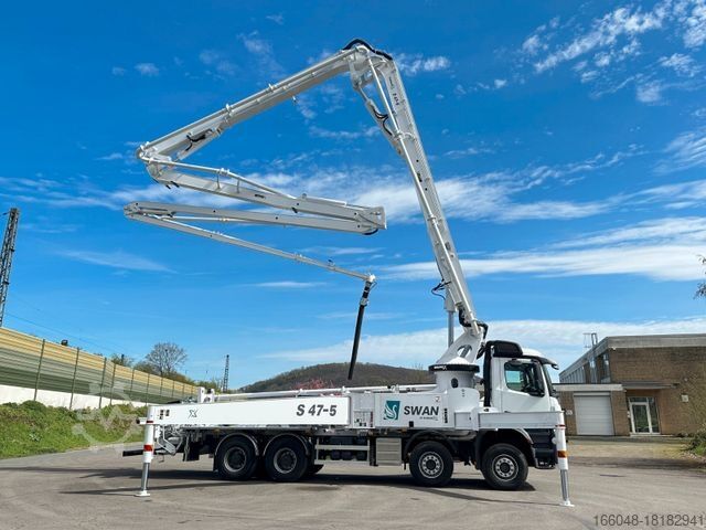 Betonpompwagen MERCEDES-BENZ Arocs 5 4542 8x4 SWAN TSP 47-5 160RZ ( 47m )