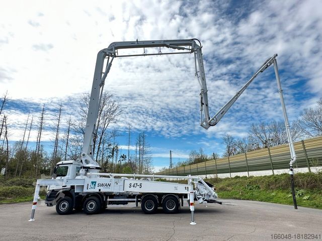 Betonpompwagen MERCEDES-BENZ Arocs 5 4542 8x4 SWAN TSP 47-5 160RZ ( 47m )