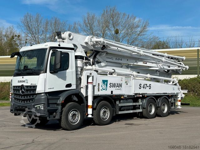 Betonpompwagen MERCEDES-BENZ Arocs 5 4542 8x4 SWAN TSP 47-5 160RZ ( 47m )