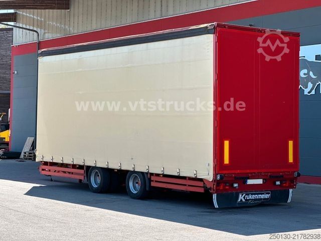 Open aanhangwagen met zeil Krukenmeier KRUKENMEIER