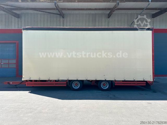 Open aanhangwagen met zeil Krukenmeier KRUKENMEIER