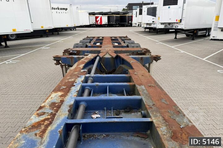 Transport de conteneurs Pacton T3-010 / Multichassis / BPW Drum