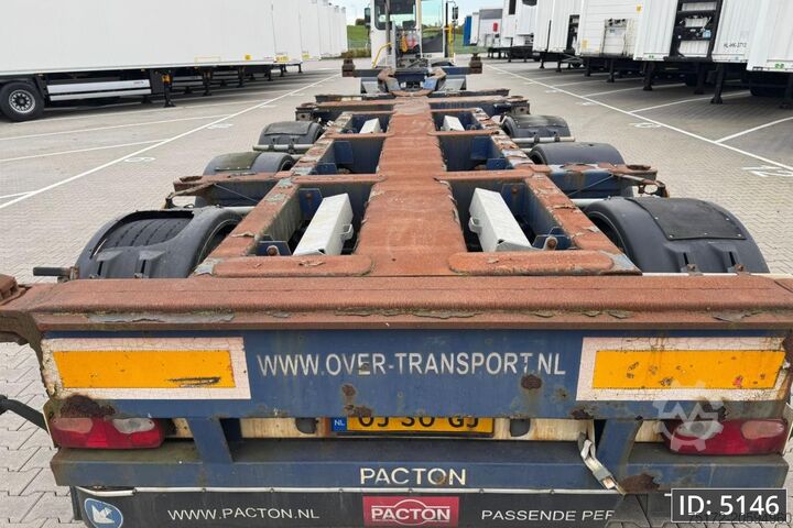 Transport de conteneurs Pacton T3-010 / Multichassis / BPW Drum