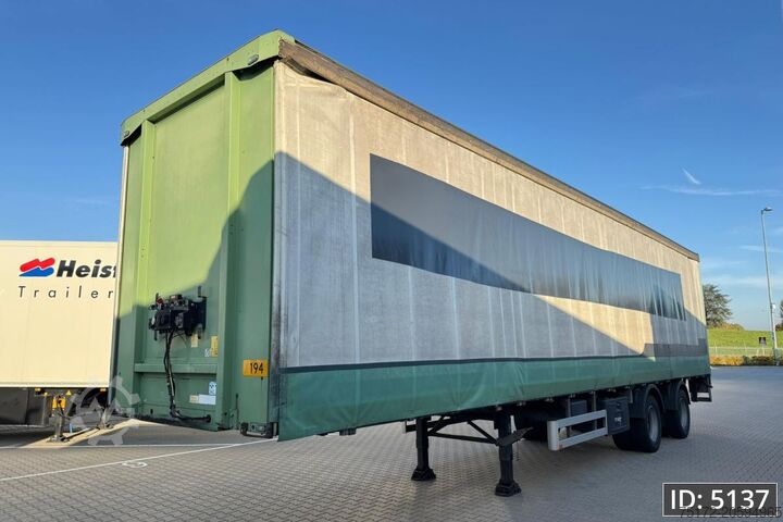 Bâches coulissantes Pacton TBD.2 / DHOLLANDIA 2500kg / Steering axle