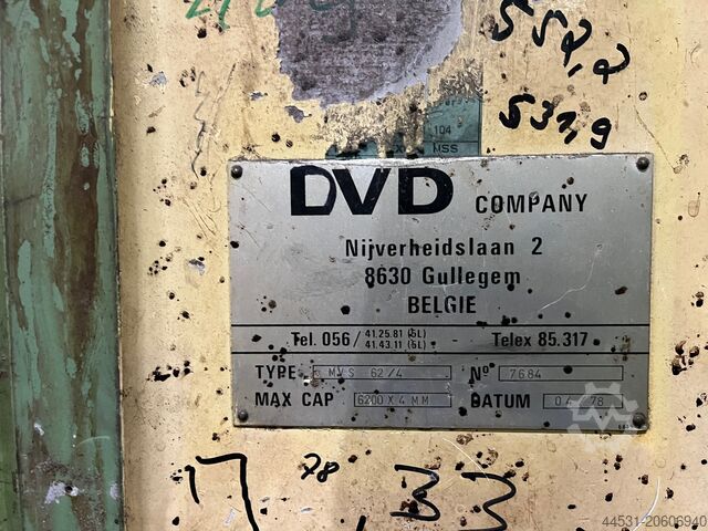 Guillotinescharen LVD MVS 62/4