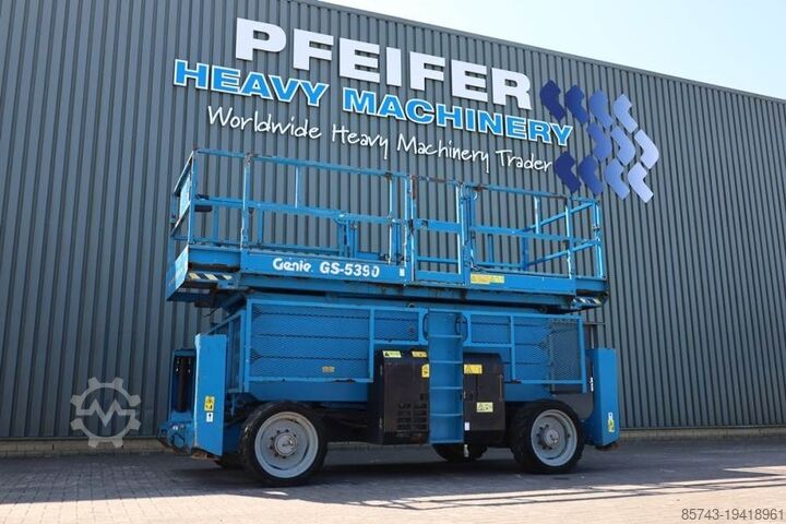 Schaarlift Genie GS5390 Diesel, 4x4 Drive, 18.15m Working Height, 6