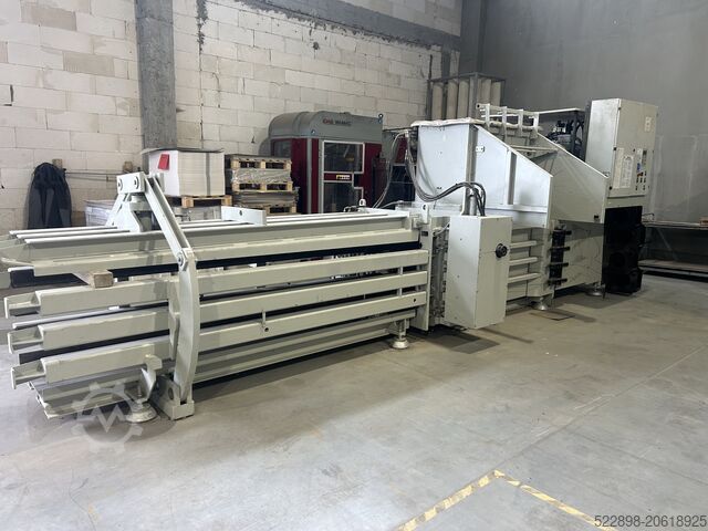 Automatische Ballenpresse, automatischer Ballenpressautomat HSM VK 3012