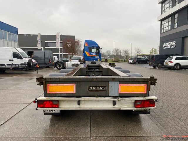 Container transport Renders Euro 800 / 2x Extendable / 1x Lift Axle / Disc ...