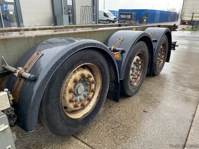 Container transport Renders Euro 800 / 2x Extendable / 1x Lift Axle / Disc ...