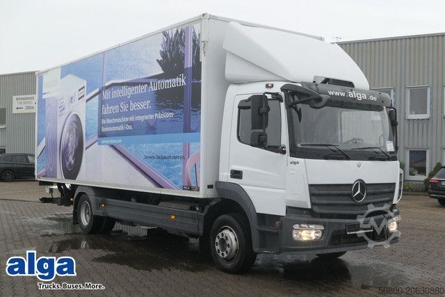 Vrachtwagen met bakwagen MERCEDES-BENZ 1224 L Atego, 7.240mm lang, 2. Zylinder defekt