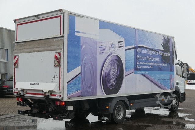 Vrachtwagen met bakwagen MERCEDES-BENZ 1224 L Atego, 7.240mm lang, 2. Zylinder defekt