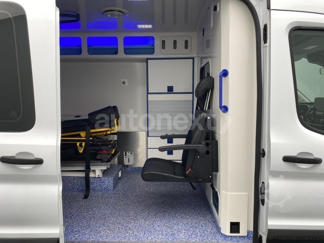 Samochód strażacki FORD Transit 350 L3H2 Aut.*KTW/RTW* Liege+Trage+Kamer