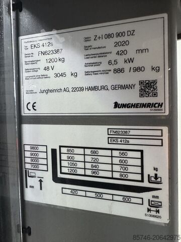 EKS 412 S - Guiado por cable !! PSA !! Triplex FFL !! JUNGHEINRICH EKS 412 s - Wire Guidance !! PSA !! Triplex FFL !!