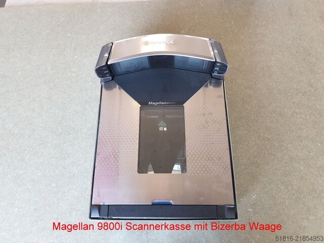Cassa scanner MAGELLAN + bilancia BIZERBA Magellan DATALOGIC 9800i