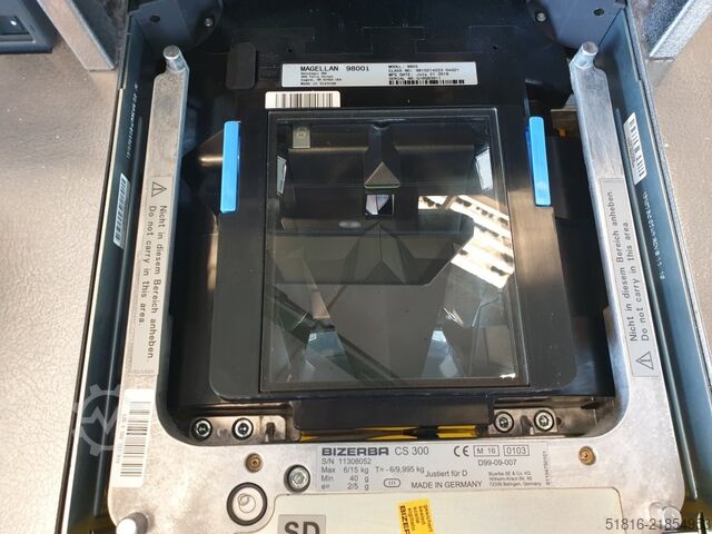 Cassa scanner MAGELLAN + bilancia BIZERBA Magellan DATALOGIC 9800i