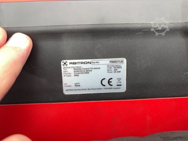 Chariot élévateur à fourche Palfinger BM 214