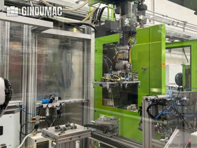 Máquina de moldeo por inyección vertical Engel Insert 200V/60 rotary