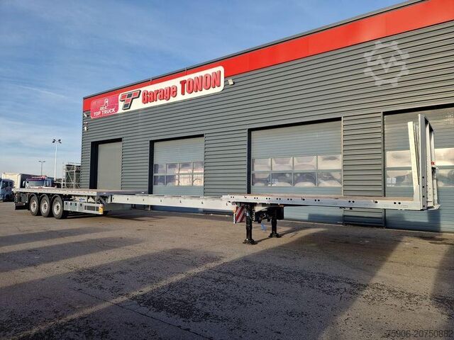 Naczepa platforma Lecitrailer PLATEAU EXTENSIBLE TWISTLOCKS