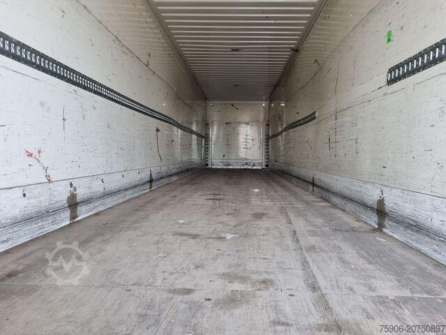 Box semitrailers Krone FOURGON + HAYON