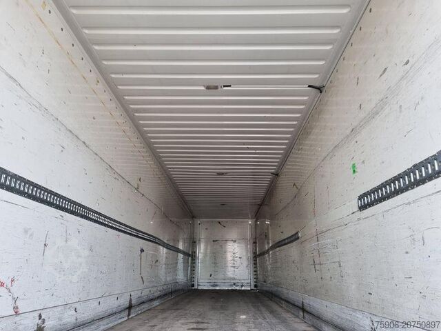 Box semitrailers Krone FOURGON + HAYON