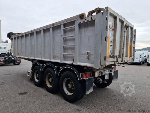 Kieptrailer opleggers General Trailers BENNE ALU 24m3