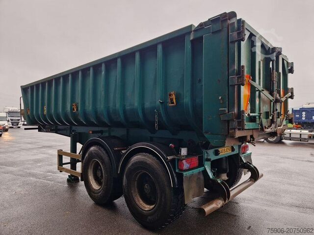 Tipper semitrailers Fruehauf BENNE ACIER 22m3