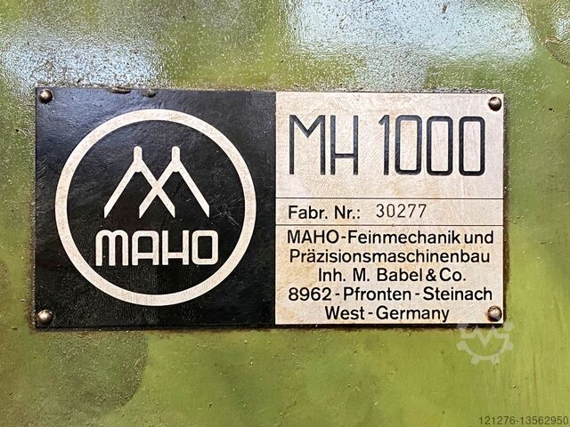Milling machine Deckel Maho MH 1000