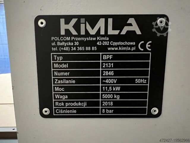 Megmunkáló központ Kimla BPF 2131