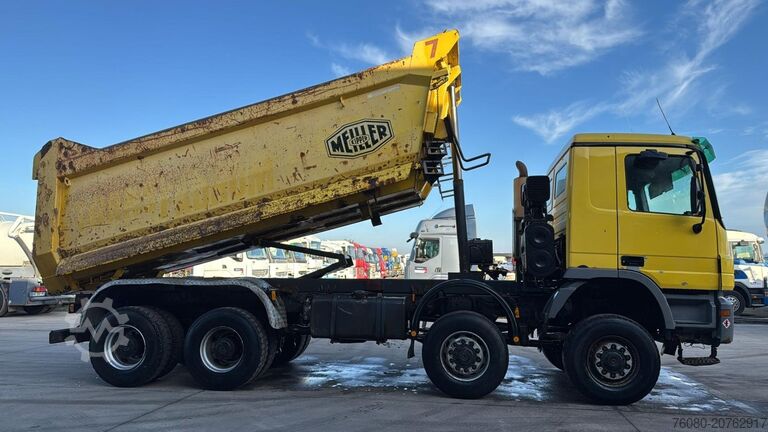 Kipper Mercedes-Benz Actros 4141 (8X8 / LAMES / GRAND PONT / V6 / BO...