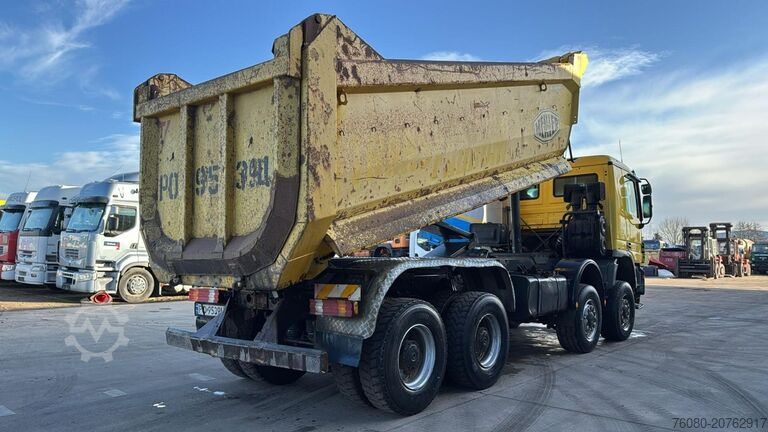 Kipper Mercedes-Benz Actros 4141 (8X8 / LAMES / GRAND PONT / V6 / BO...