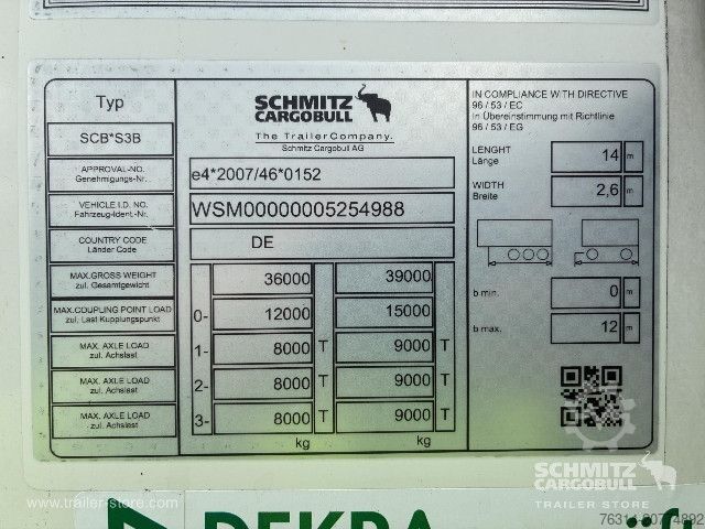 Køletrailer Schmitz Cargobull Tiefkühler Standard Doppelstock