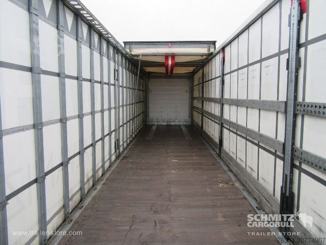 Brandalı açık yarı römork Schmitz Cargobull Curtainsider Standard Getränke