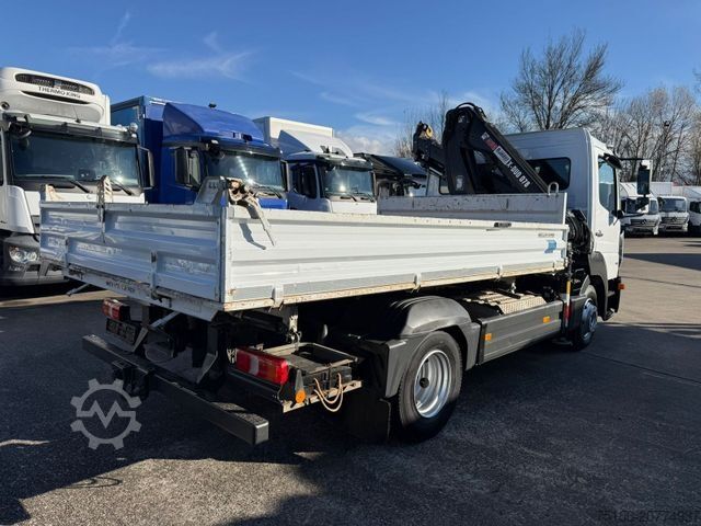 Truck-mounted crane van MERCEDES-BENZ ATEGO 816 Kipper 3-Seiten*KRAN HIAB X 078*2xAHK