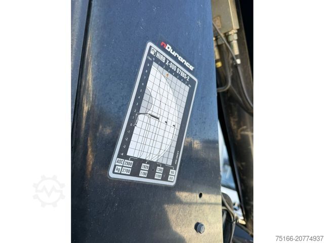 Truck-mounted crane van MERCEDES-BENZ ATEGO 816 Kipper 3-Seiten*KRAN HIAB X 078*2xAHK