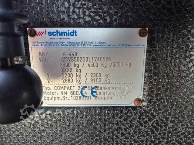 Road sweeper SCHMIDT Swingo Compact 200+ Winterdienst Klima