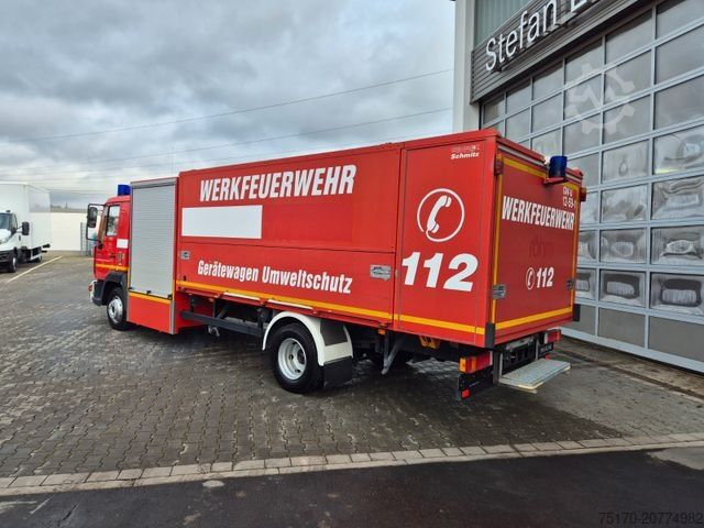 Caminhão para fins especiais MAN LE 9.150 Feuerwehr Schmitz GW-6 Gerätewagen
